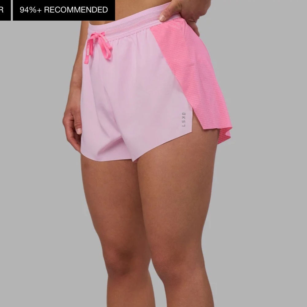 LSKD Accelerate 3” High-Rise Running Short in Candy Pink Marshmallow (size S) - Picture 8 of 14